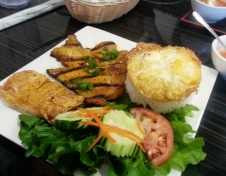 Hue Oi - barbecue pork chop with rice